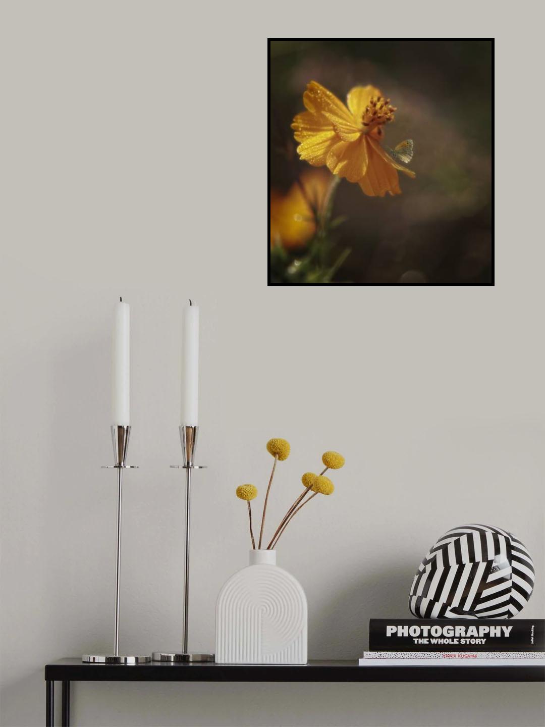 yellow flower Poster och Canvastavla