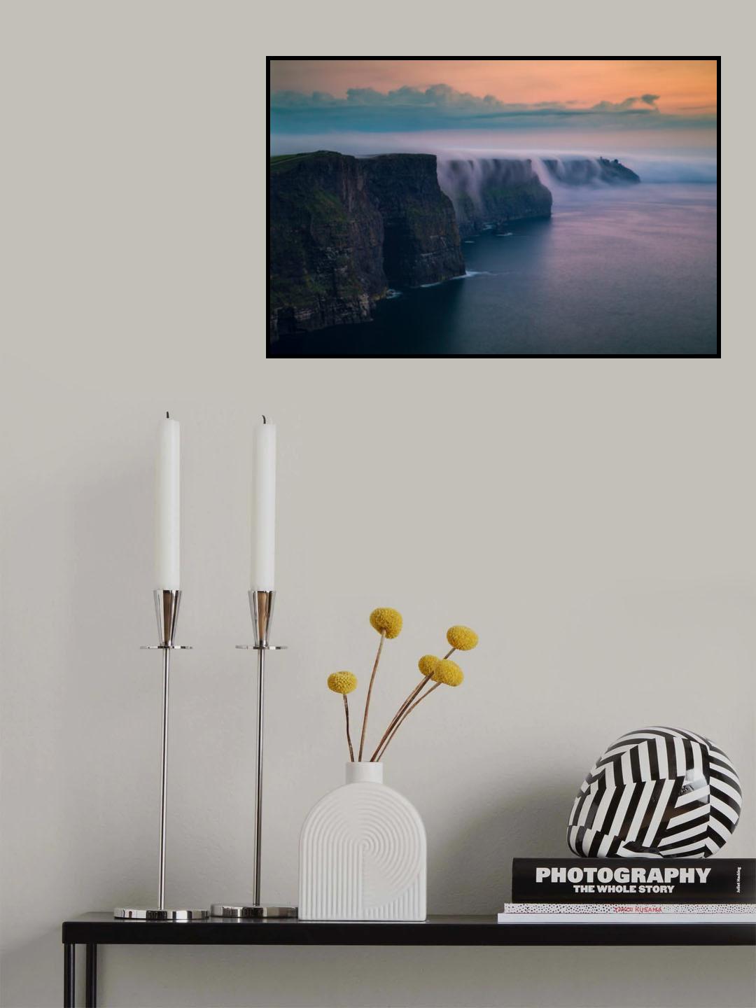 cloud falls Poster och Canvastavla