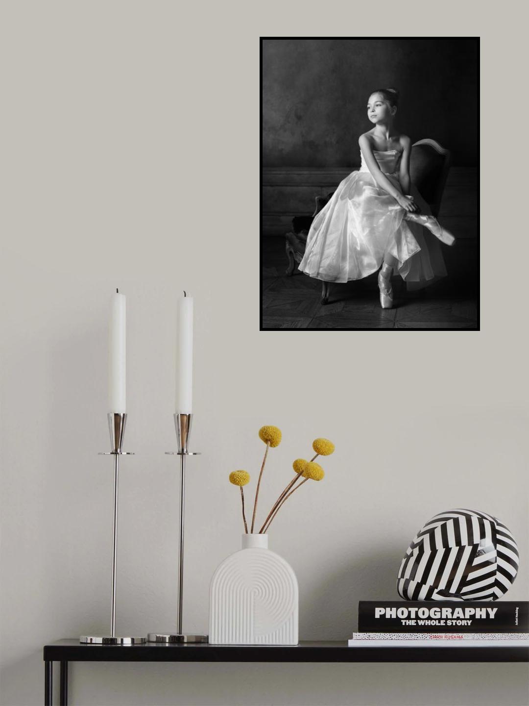 Little ballet star Poster och Canvastavla