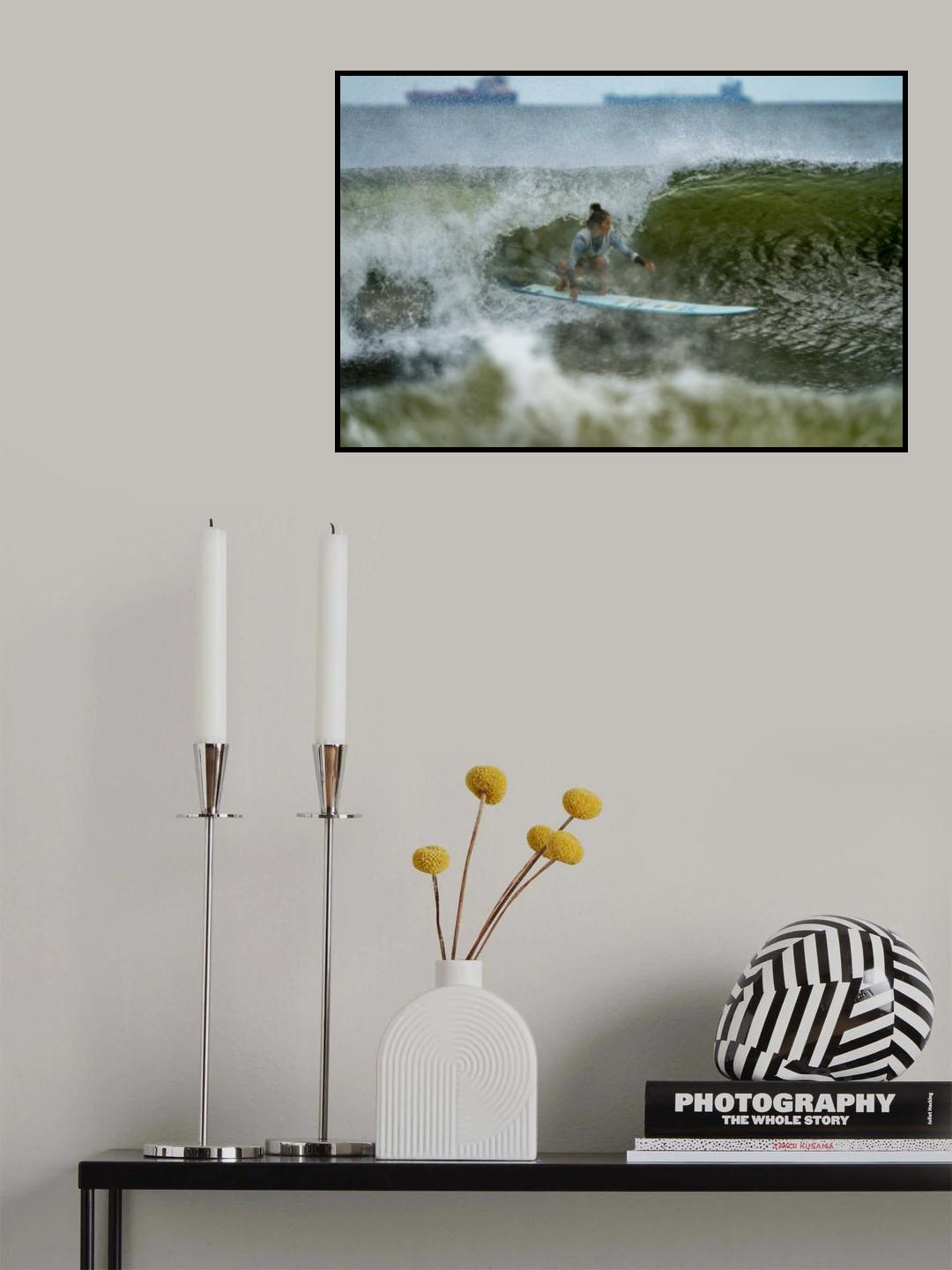 Natsumi Taoka, Long Beach, NY Poster och Canvastavla