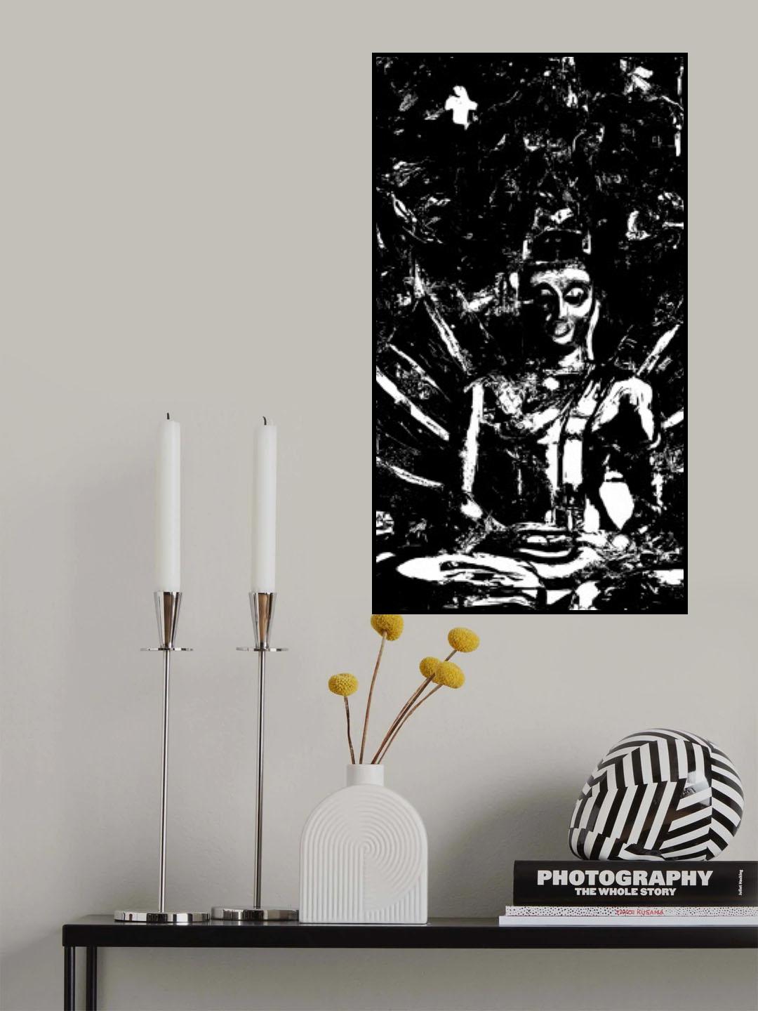 GreyBuddha Poster och Canvastavla