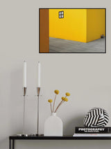 Yellow street dog Poster och Canvastavla