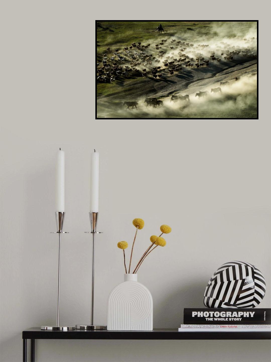 转场路上 Poster och Canvastavla