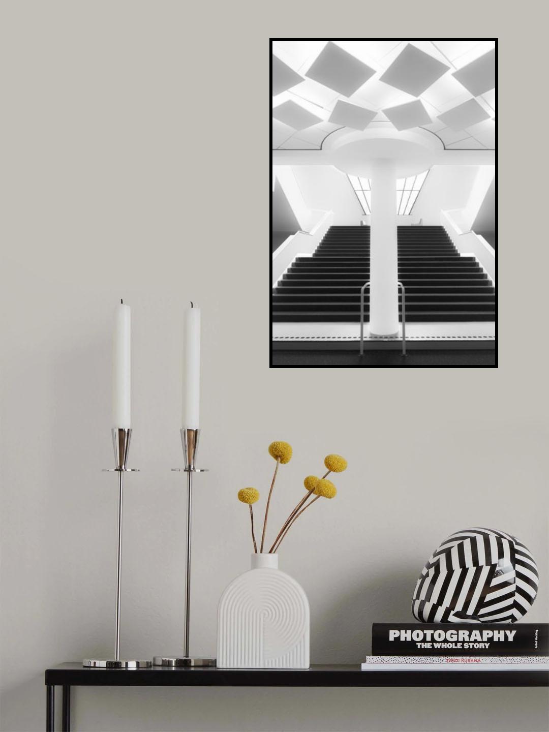 Staggered ceiling Poster och Canvastavla