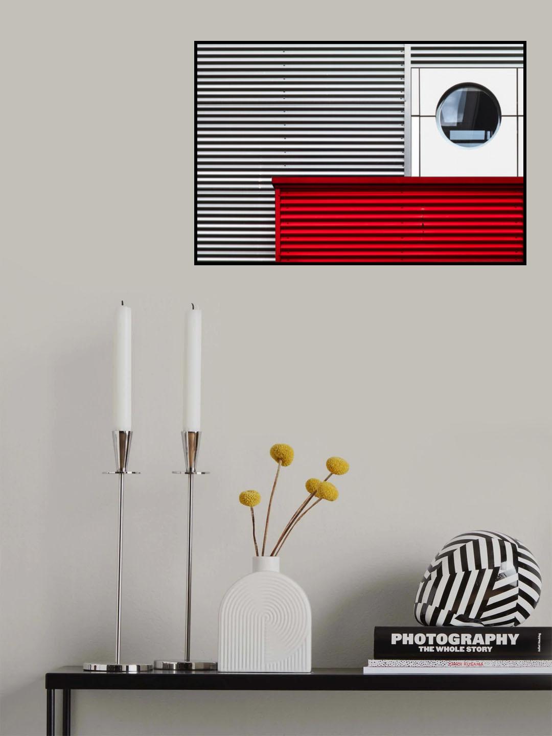 O &amp; Lines. Poster och Canvastavla
