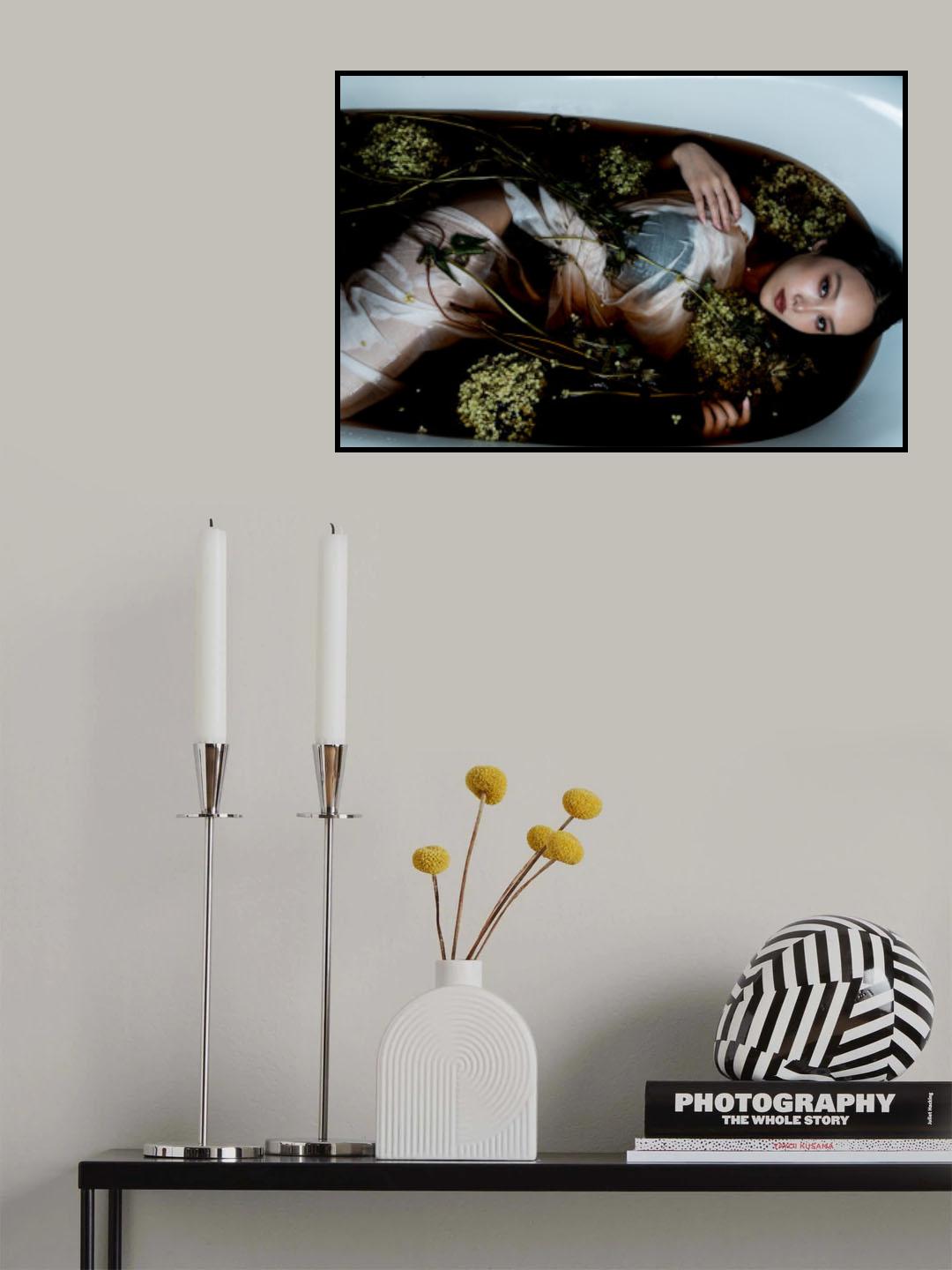 Drowning Dry Flower Poster och Canvastavla