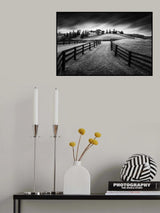 Horse Farm at Dusk #2 Poster och Canvastavla