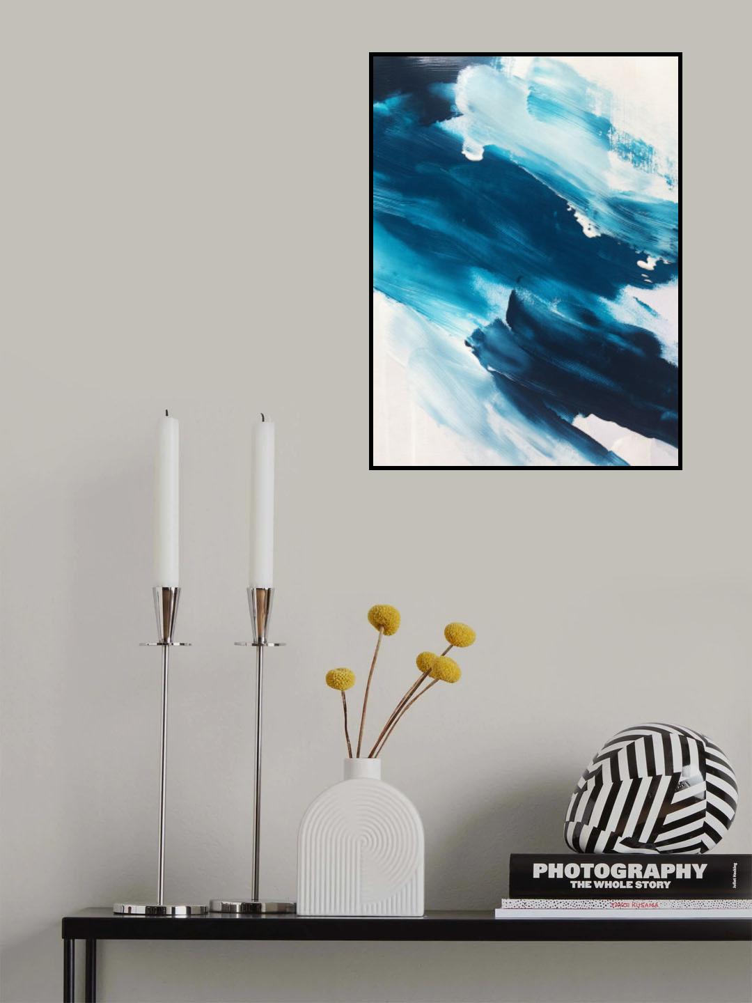 Abstract  54 Poster och Canvastavla