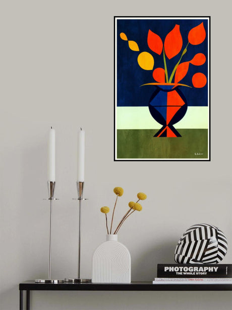 Les Fleurs Magnifiques Poster och Canvastavla