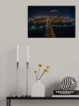 The Williamsburg Bridge Poster och Canvastavla