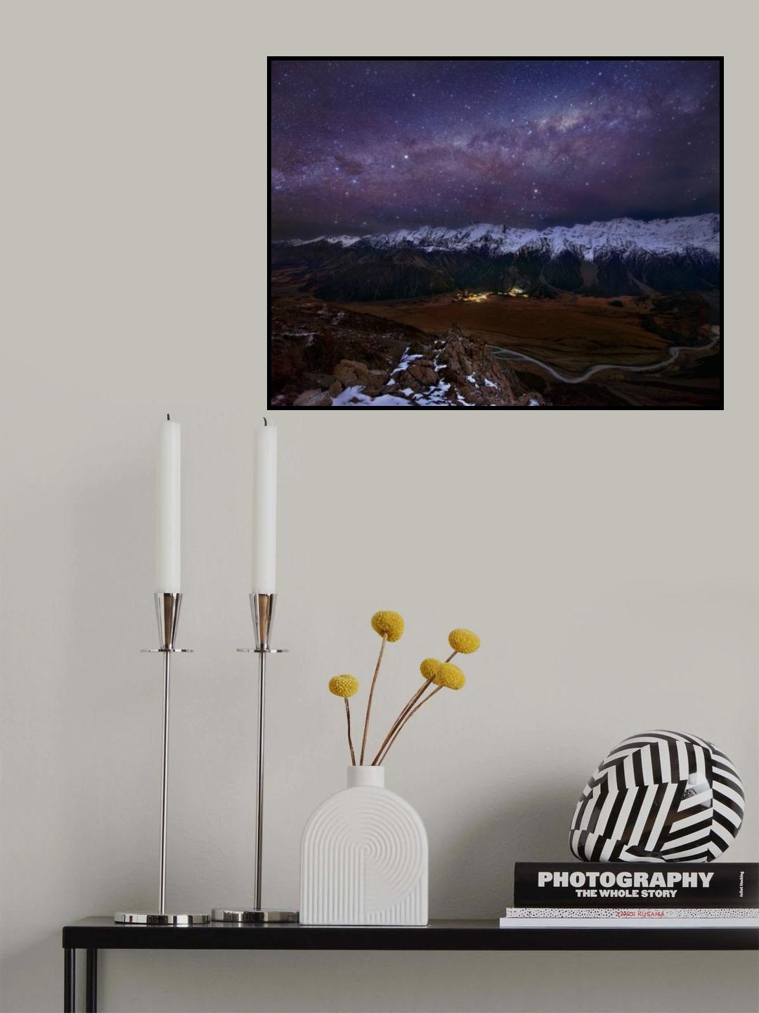 Beyond the Plains: Touching the Sky Poster och Canvastavla