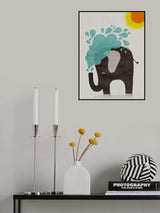 Funny elephant Poster och Canvastavla