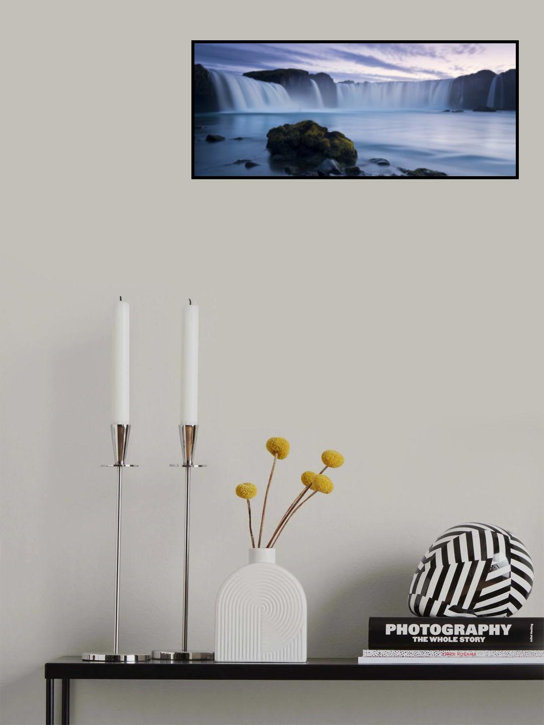 Godafoss II Poster och Canvastavla