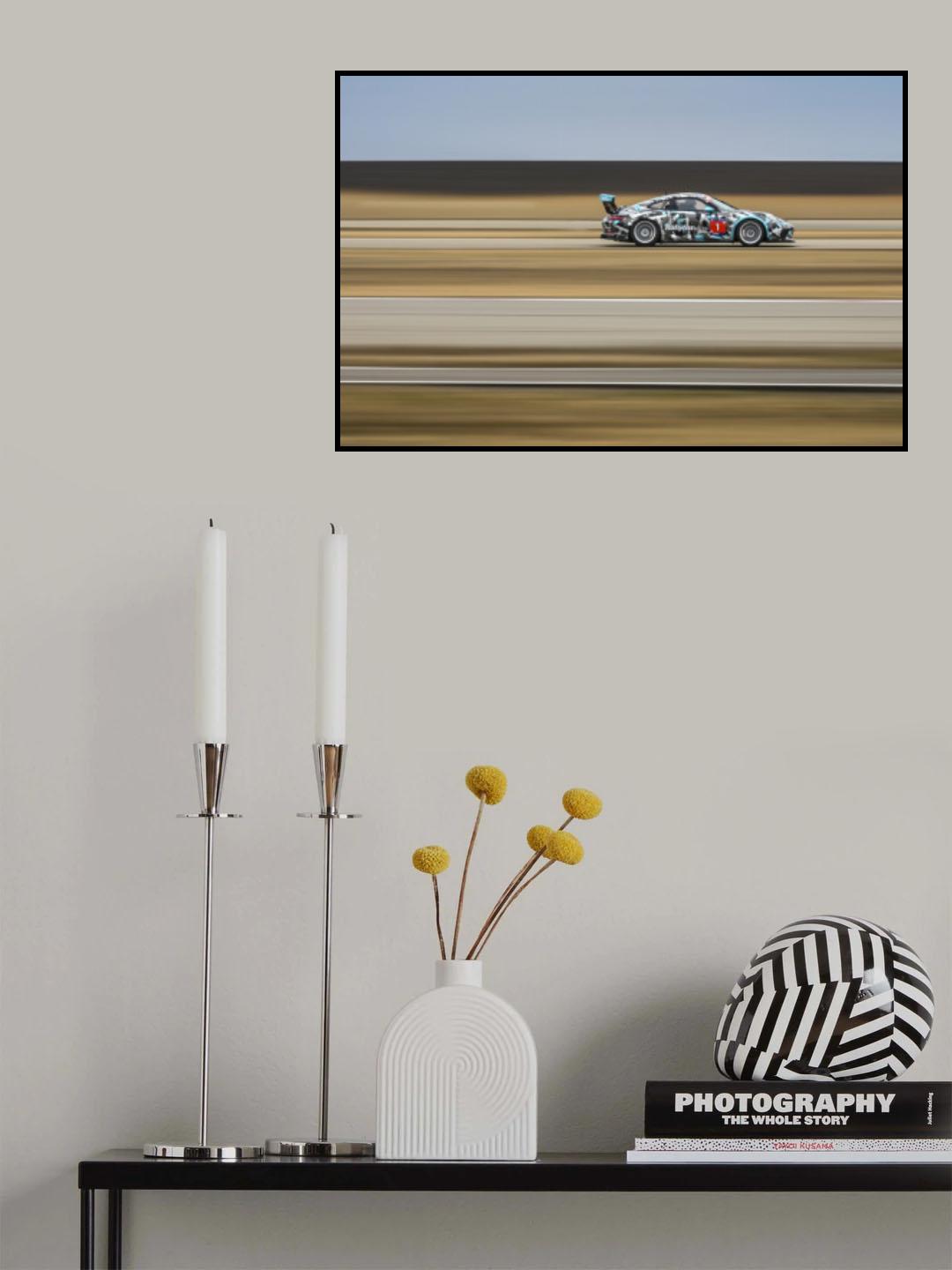 1/8 panning Poster och Canvastavla