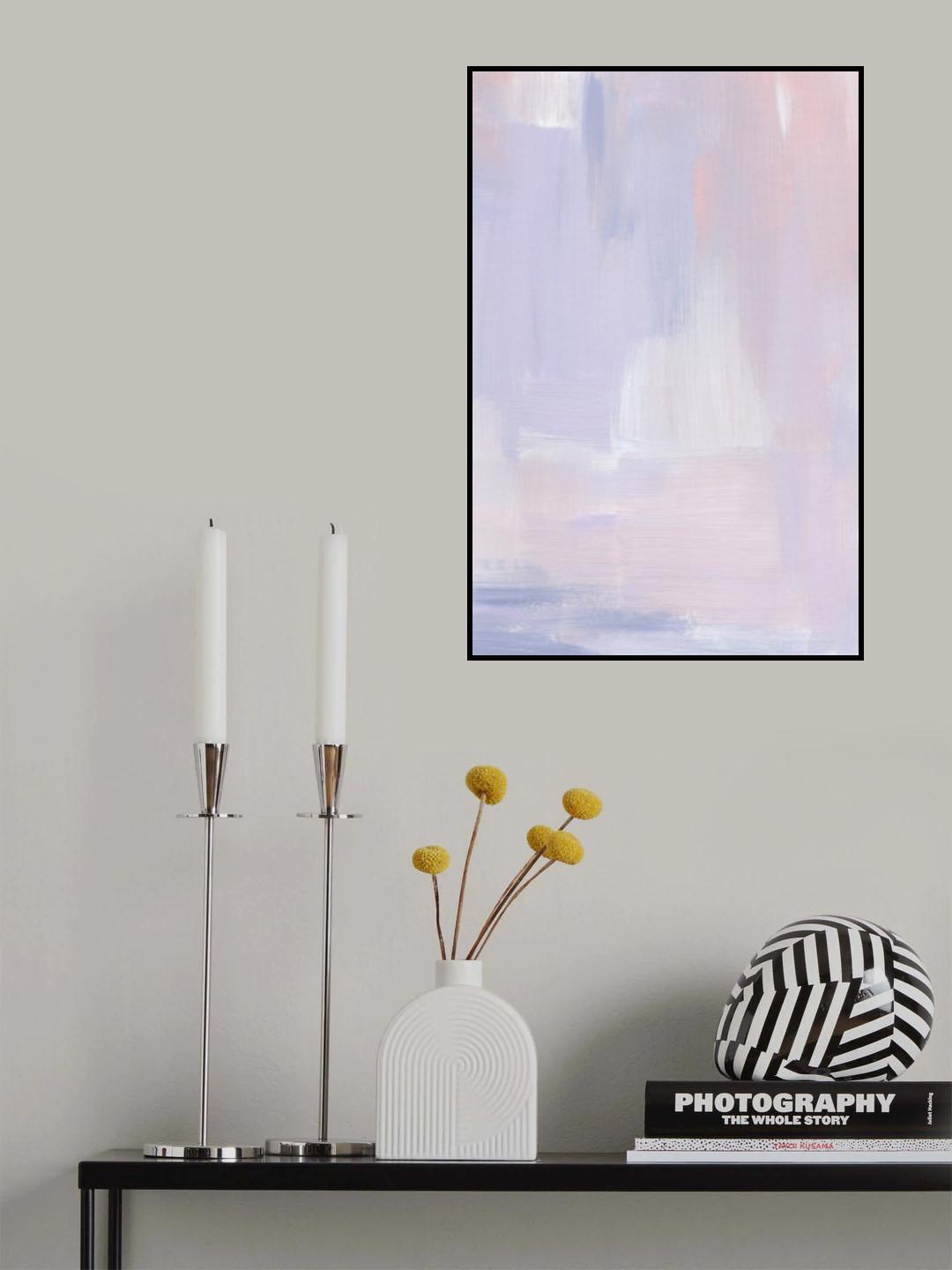 Pastel Mood Poster och Canvastavla