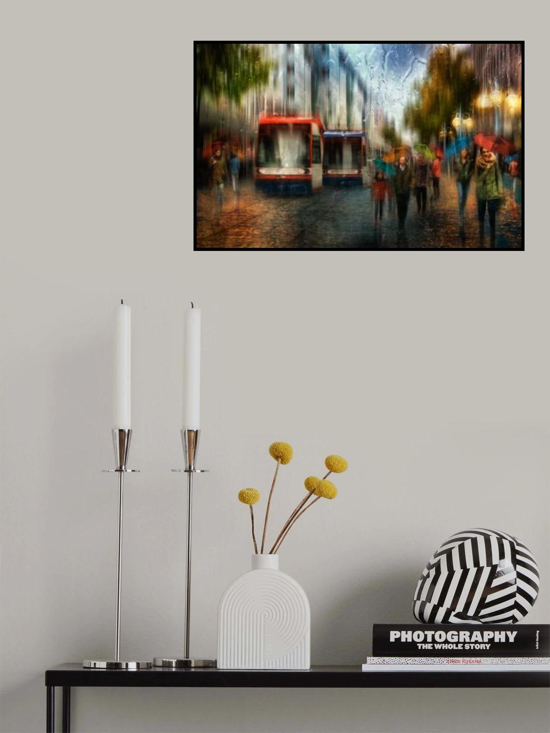 ...when people run in circles it's a very very mad world.... Poster och Canvastavla