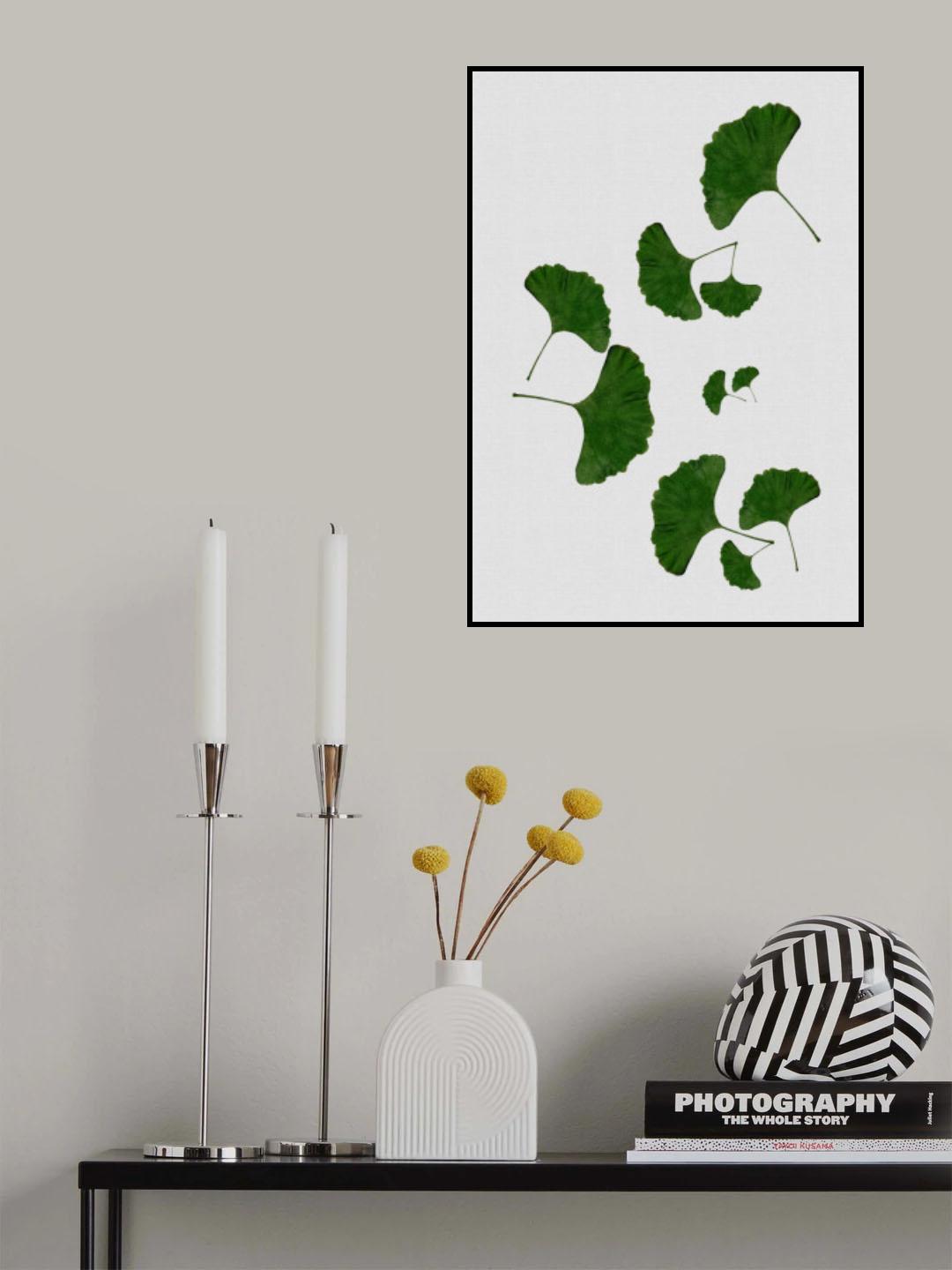 Ginkgo Leaf I Poster och Canvastavla
