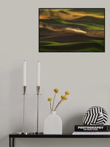 Plowing Poster och Canvastavla