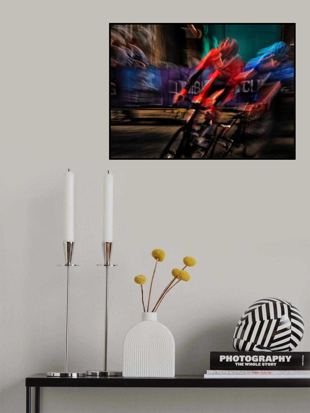 Red or blue Poster och Canvastavla