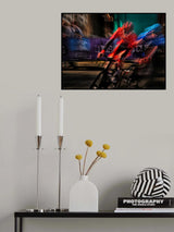 Red or blue Poster och Canvastavla