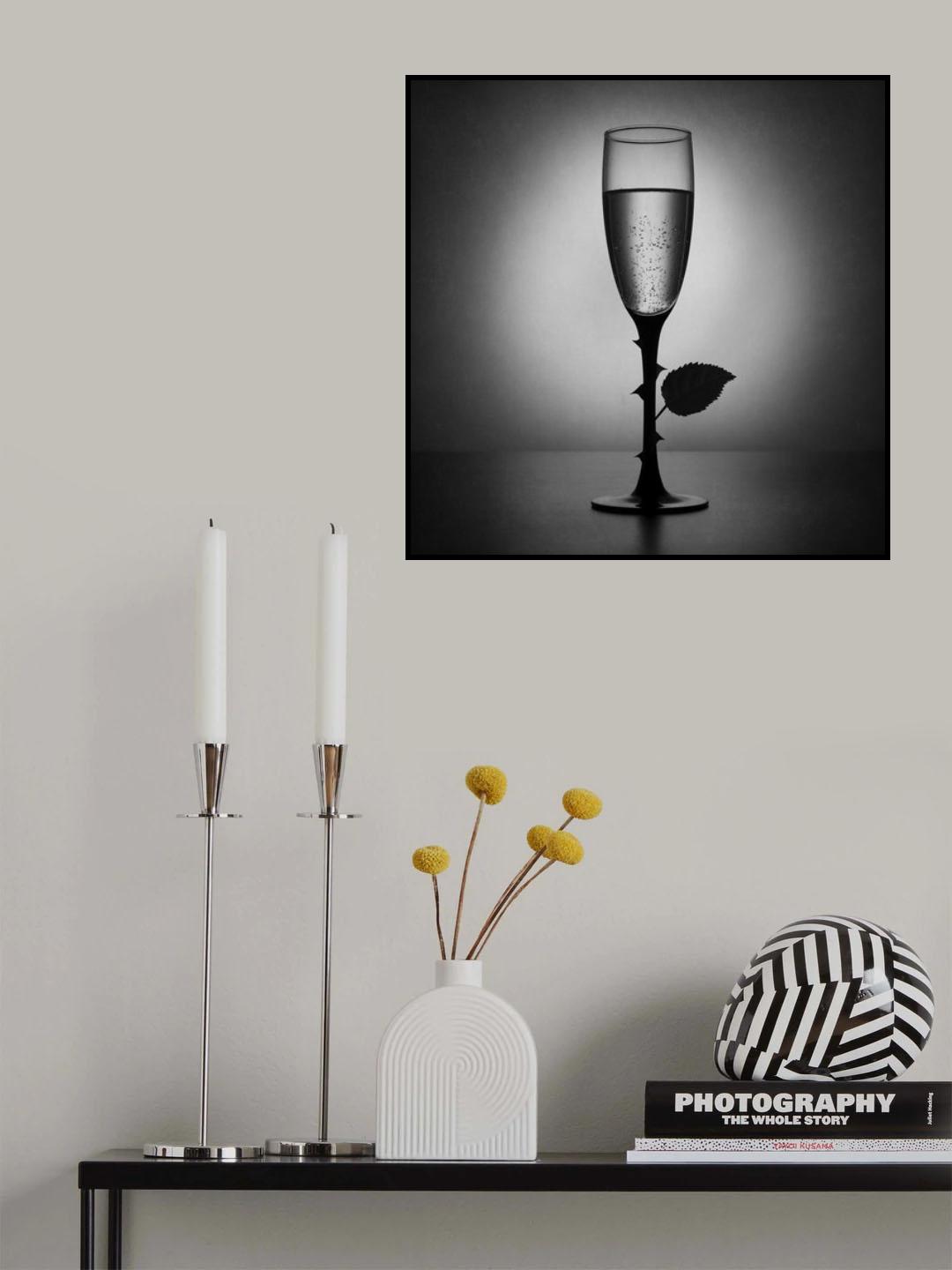Rose champagne(an improved version) Poster och Canvastavla