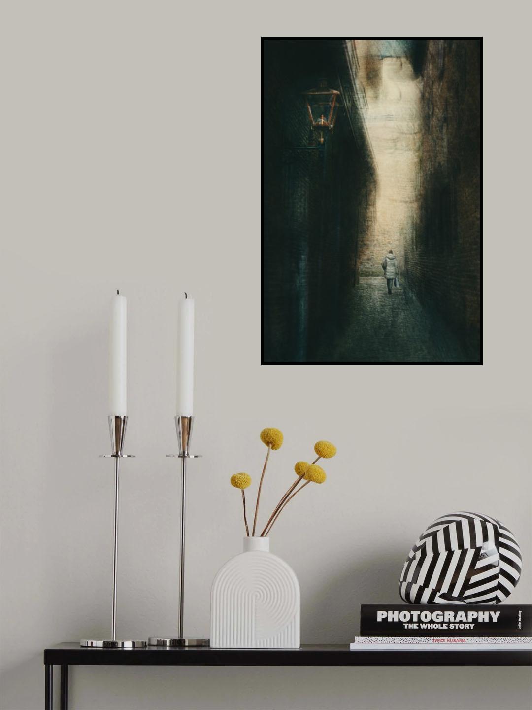 The alley Poster och Canvastavla