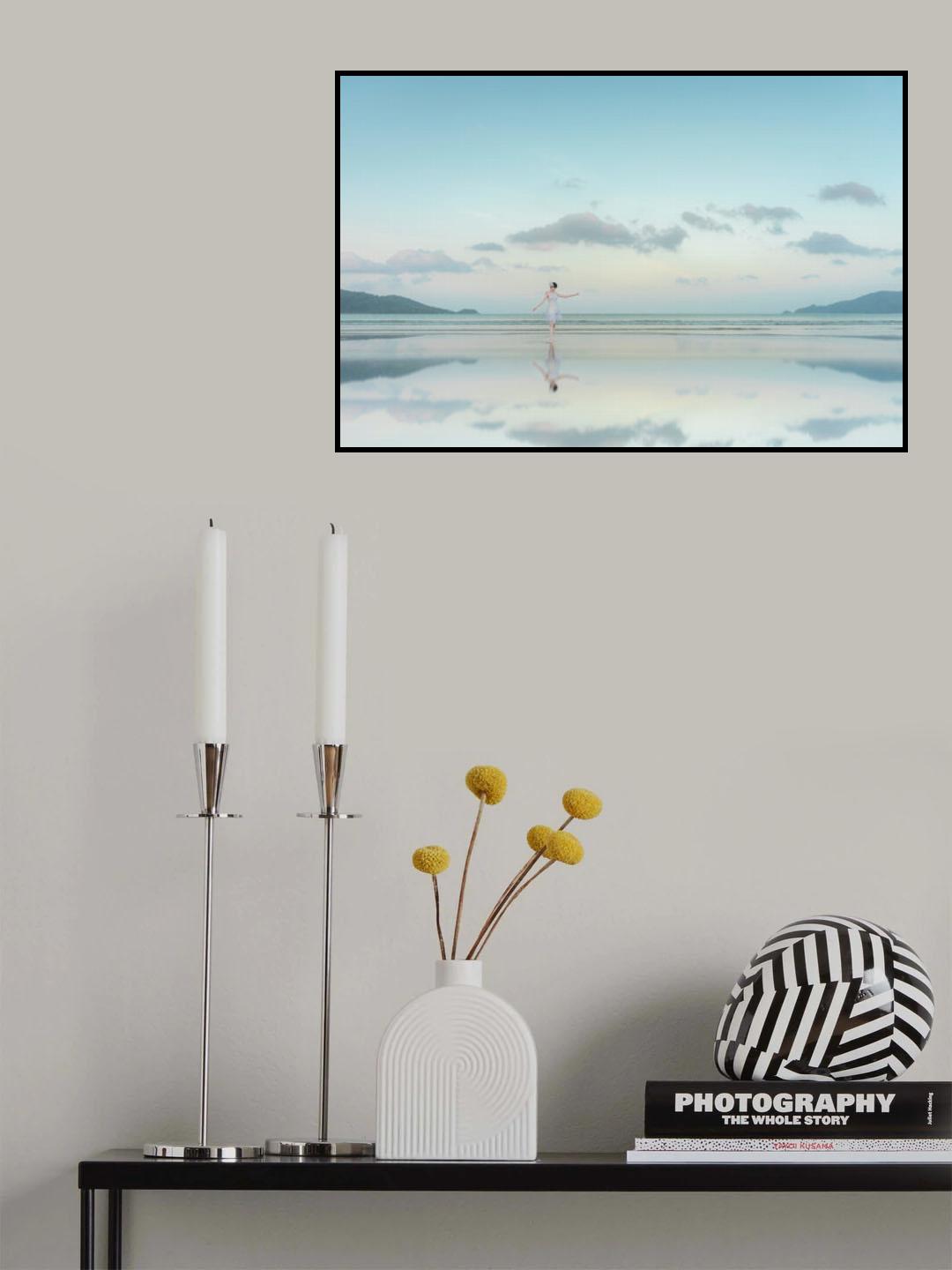 a Quiet Sea Poster och Canvastavla