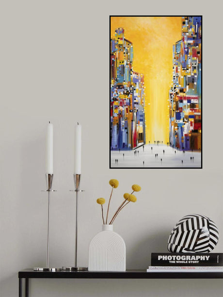 Sunset Melody Poster och Canvastavla