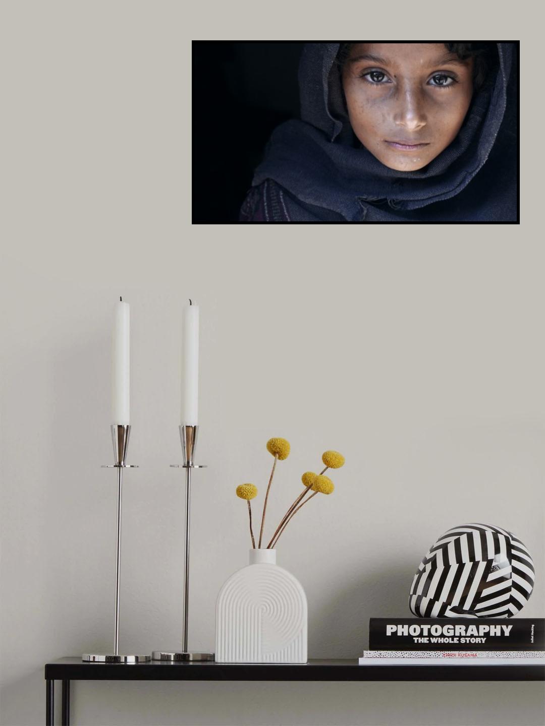 Natayah - A girl from nepal Poster och Canvastavla
