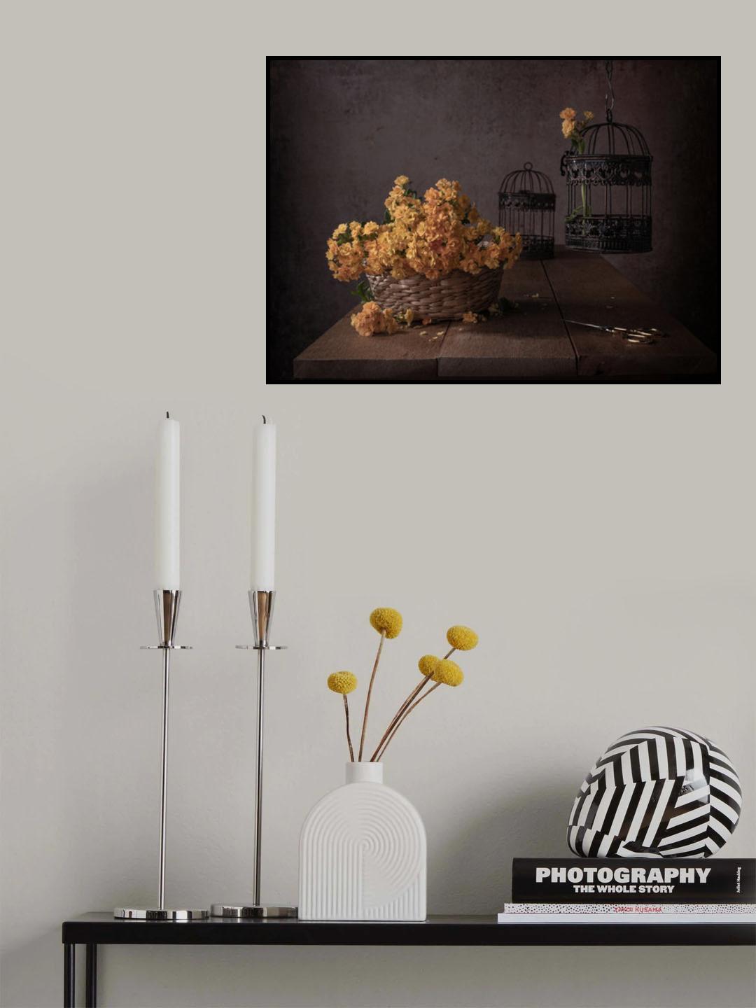 Yellow Poster och Canvastavla