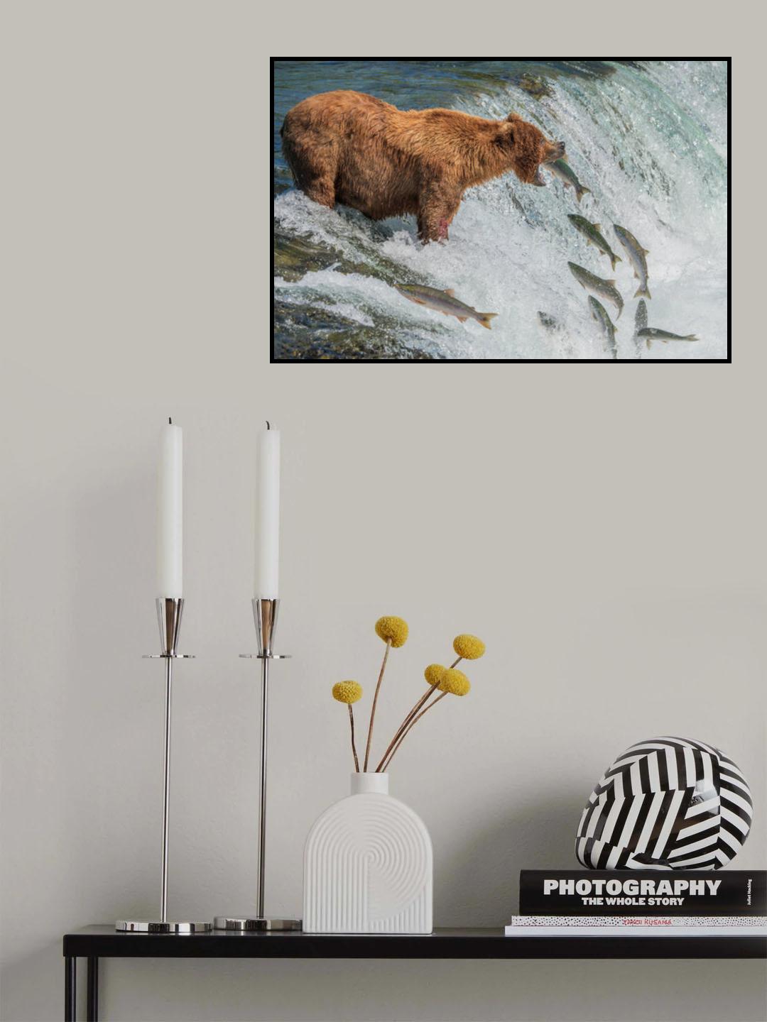 Perfect fishing spot Poster och Canvastavla