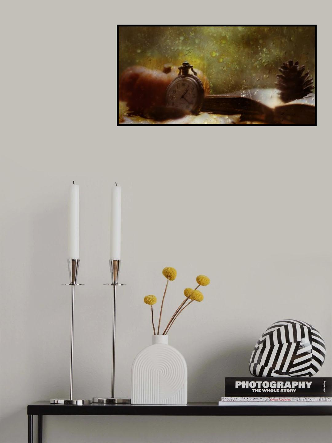 October Rain Poster och Canvastavla