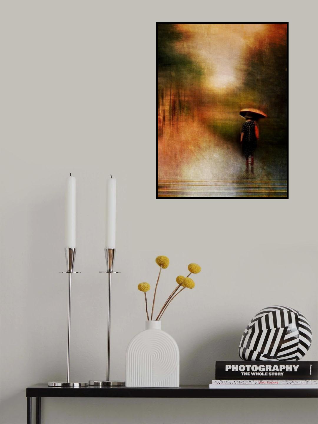Sunset red Poster och Canvastavla