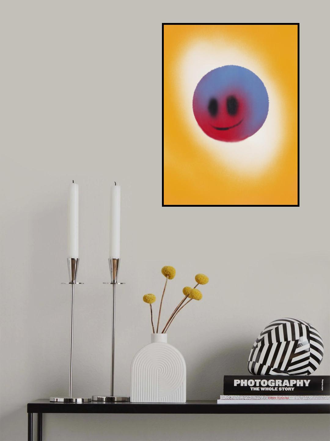 Smiley Star Poster och Canvastavla