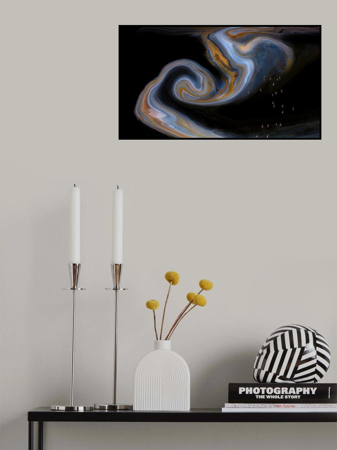 Flying Over Poster och Canvastavla