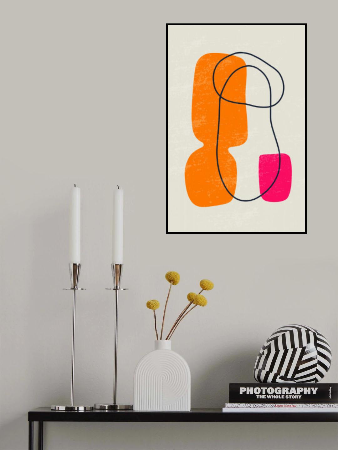 Abstract Minimal Series #4 Poster och Canvastavla