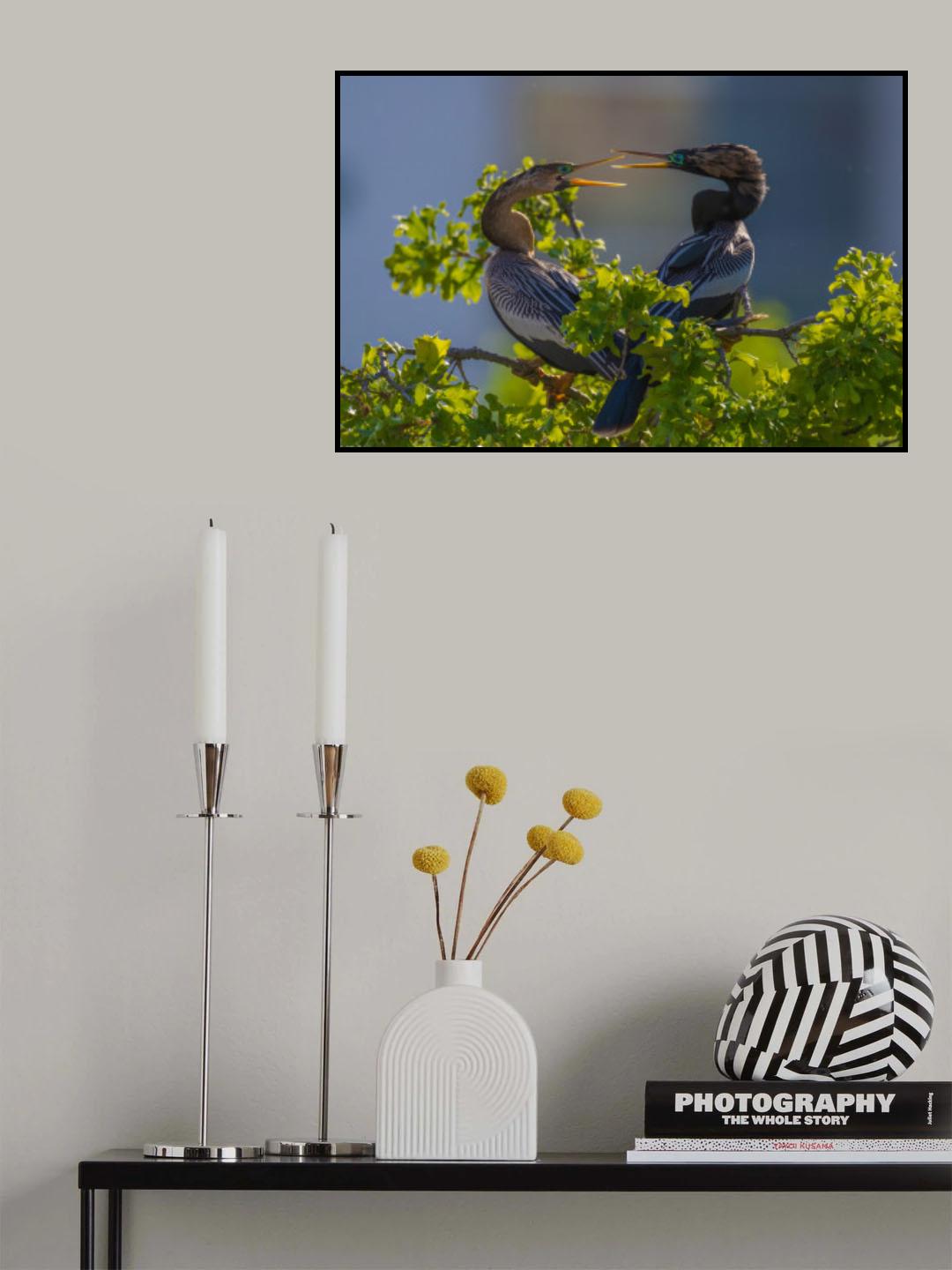Lovely Chatting Poster och Canvastavla