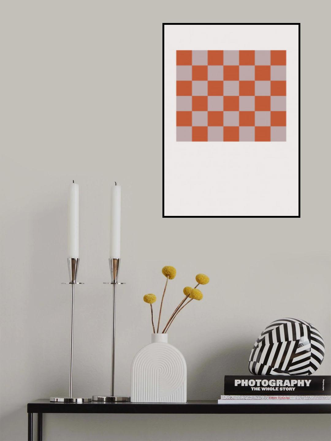 Checks 1 Poster och Canvastavla