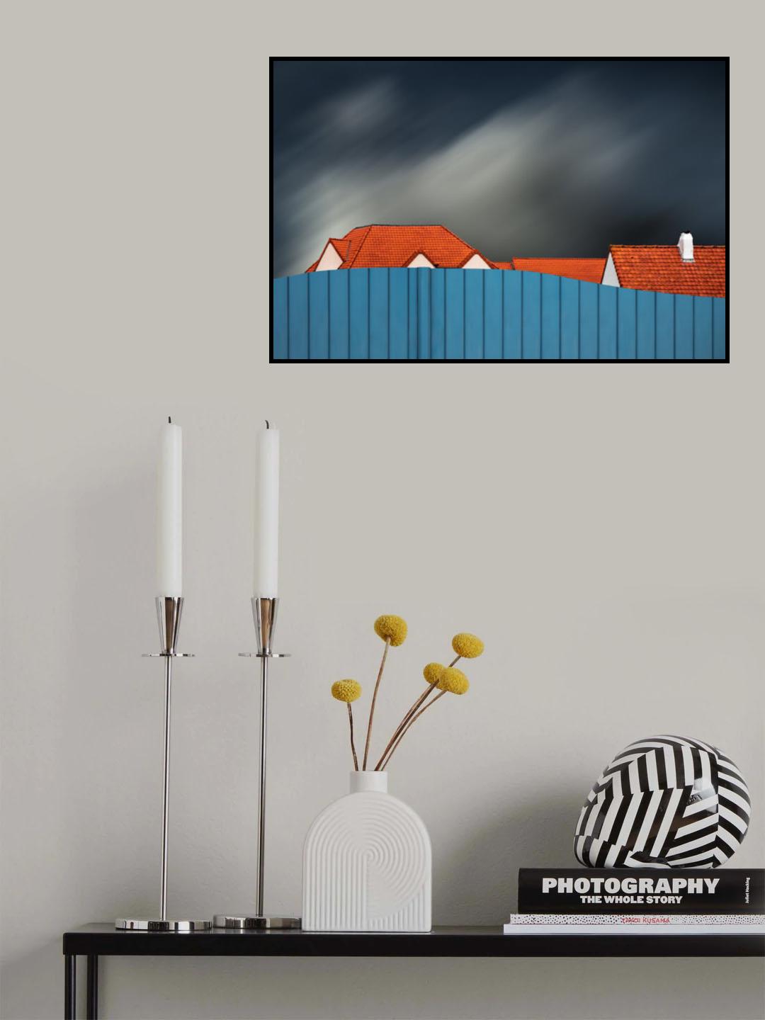 Living behind the fence Poster och Canvastavla