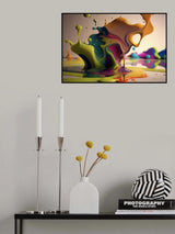 Paint chaos Poster och Canvastavla