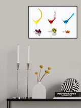 Cocktails and Fruit Poster och Canvastavla