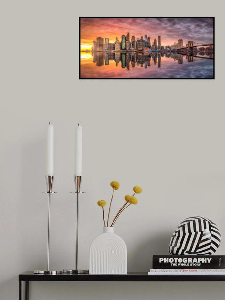 Glow Poster och Canvastavla