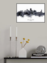 New Orleans Louisiana Skyline Poster och Canvastavla