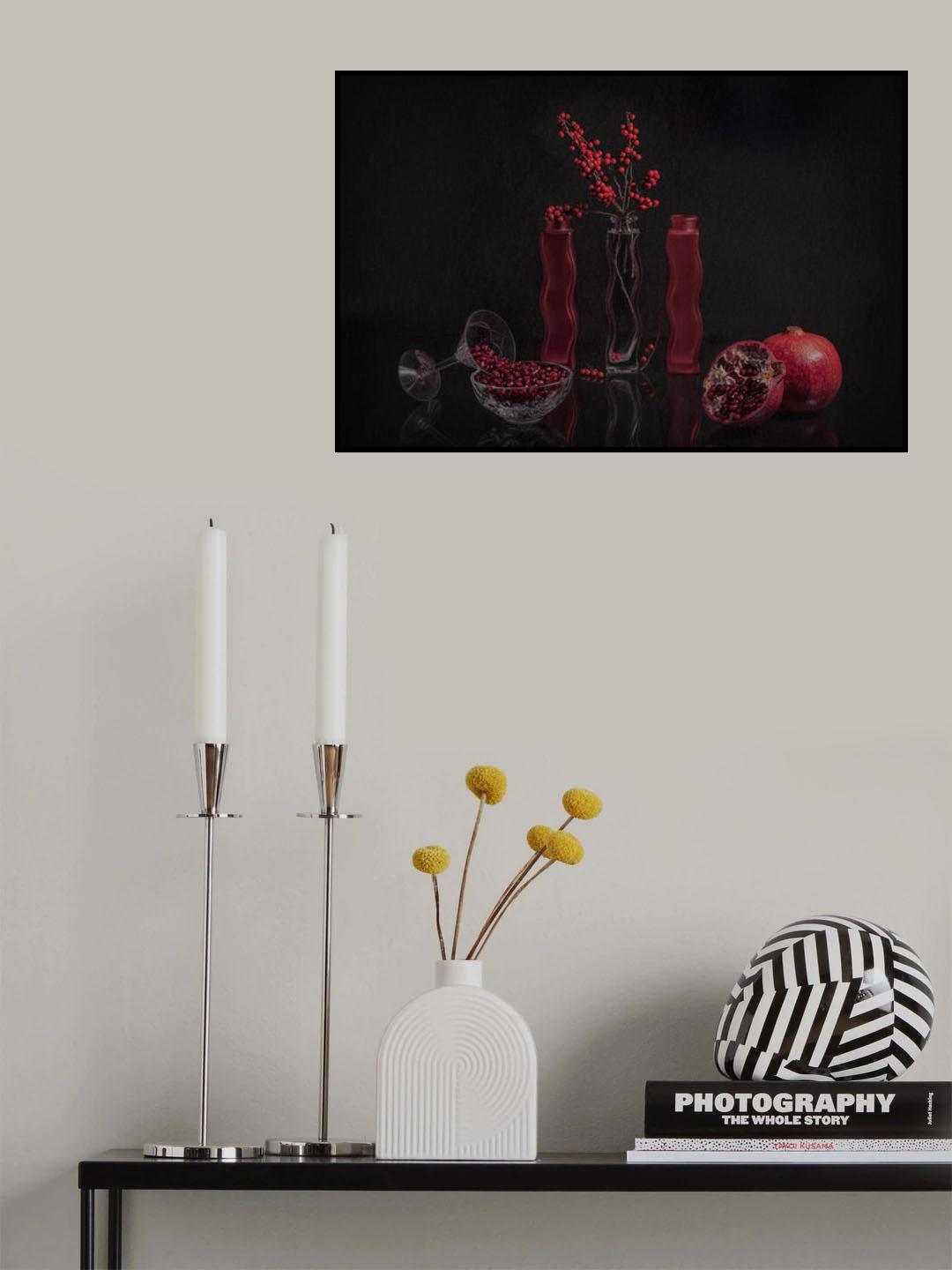 Sweet Pomegranate Poster och Canvastavla