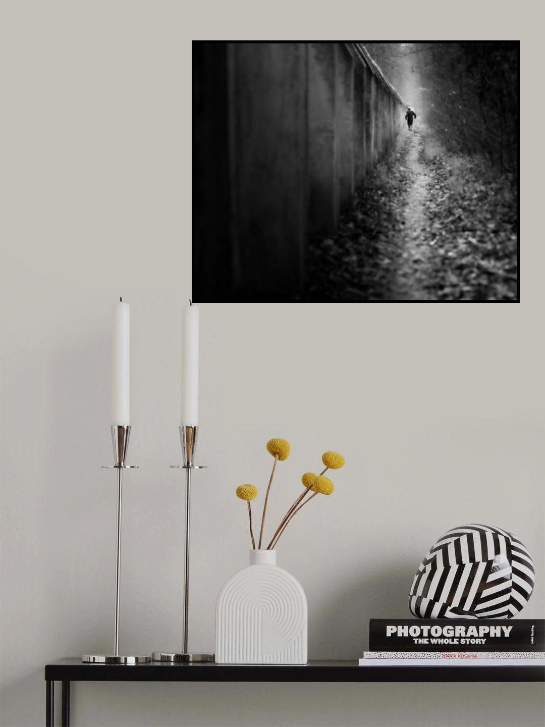 walking alone Poster och Canvastavla