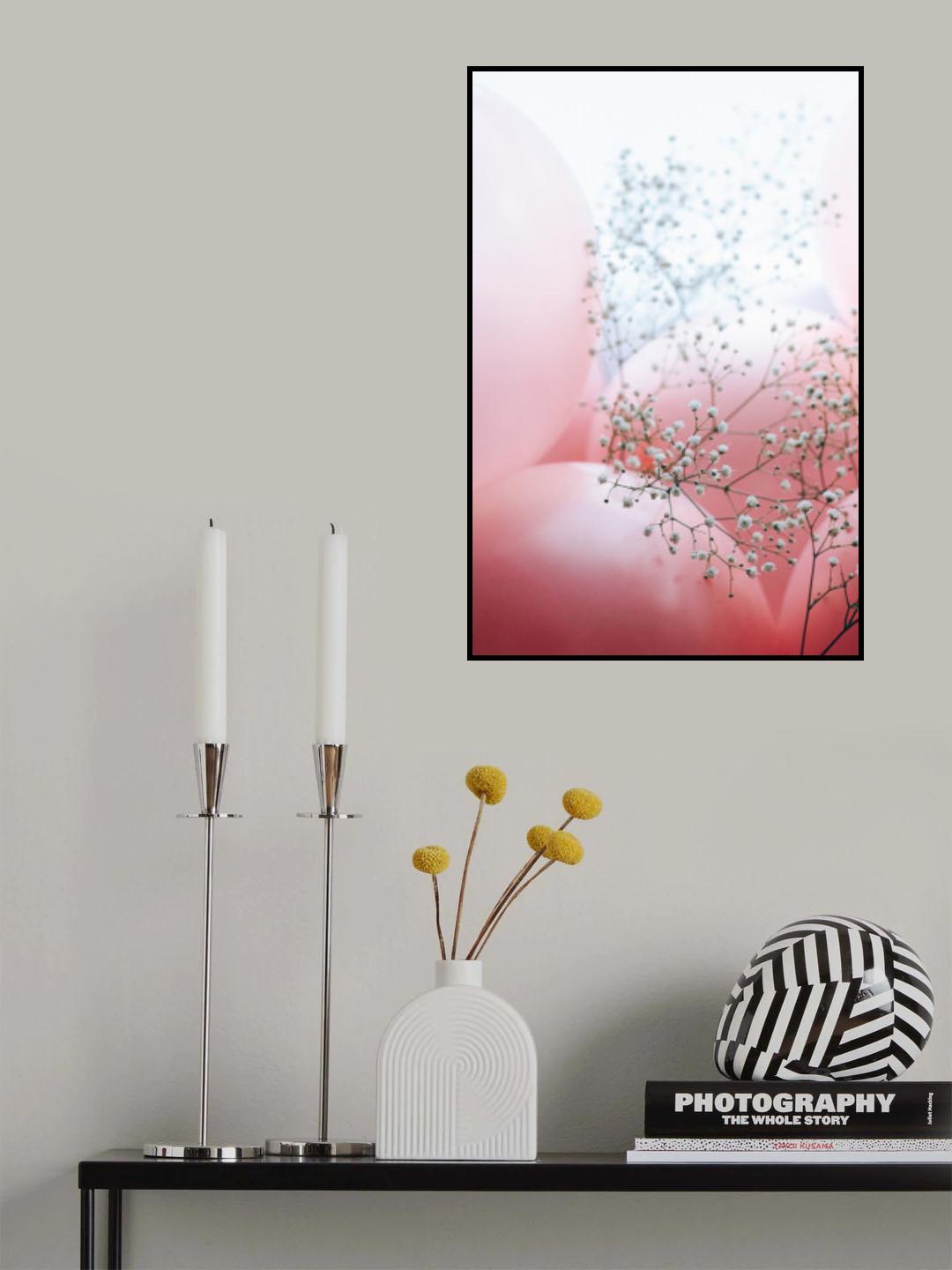 Blooms and Balloons - Moment like this Poster och Canvastavla