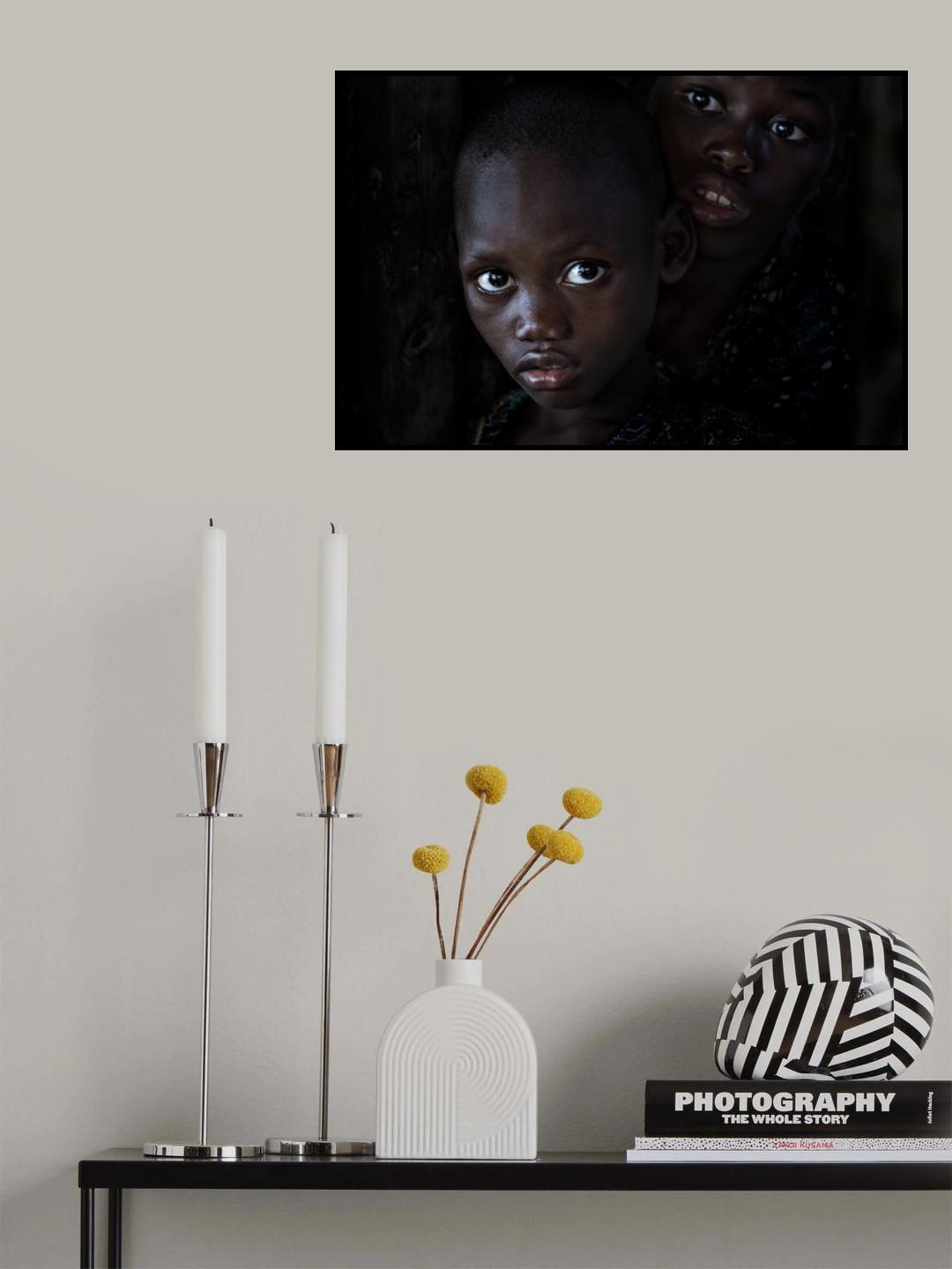 Siblings - Benin Poster och Canvastavla
