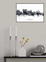 Pandharpur Skyline India Poster och Canvastavla