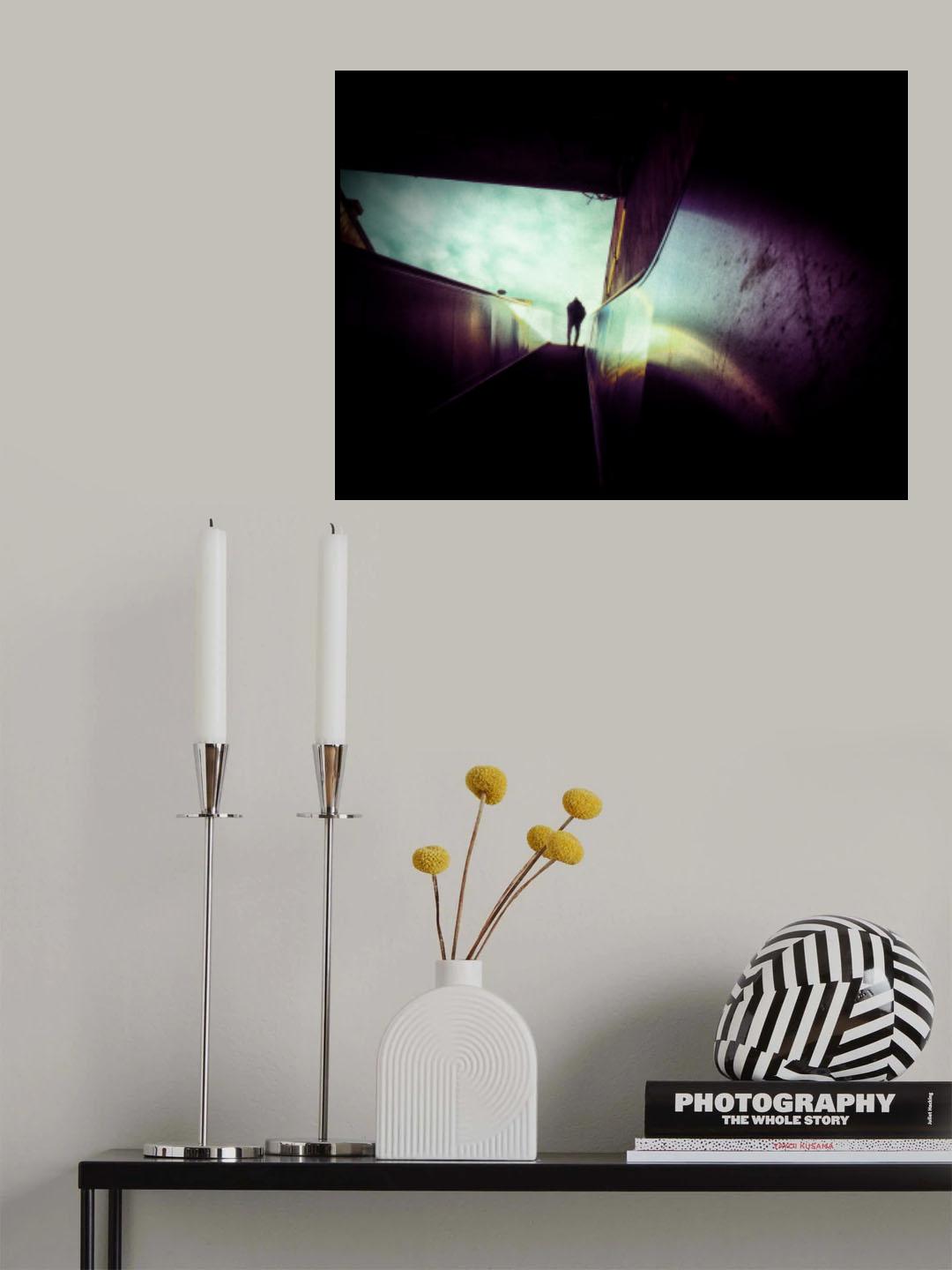 Stairways To Sky Poster och Canvastavla