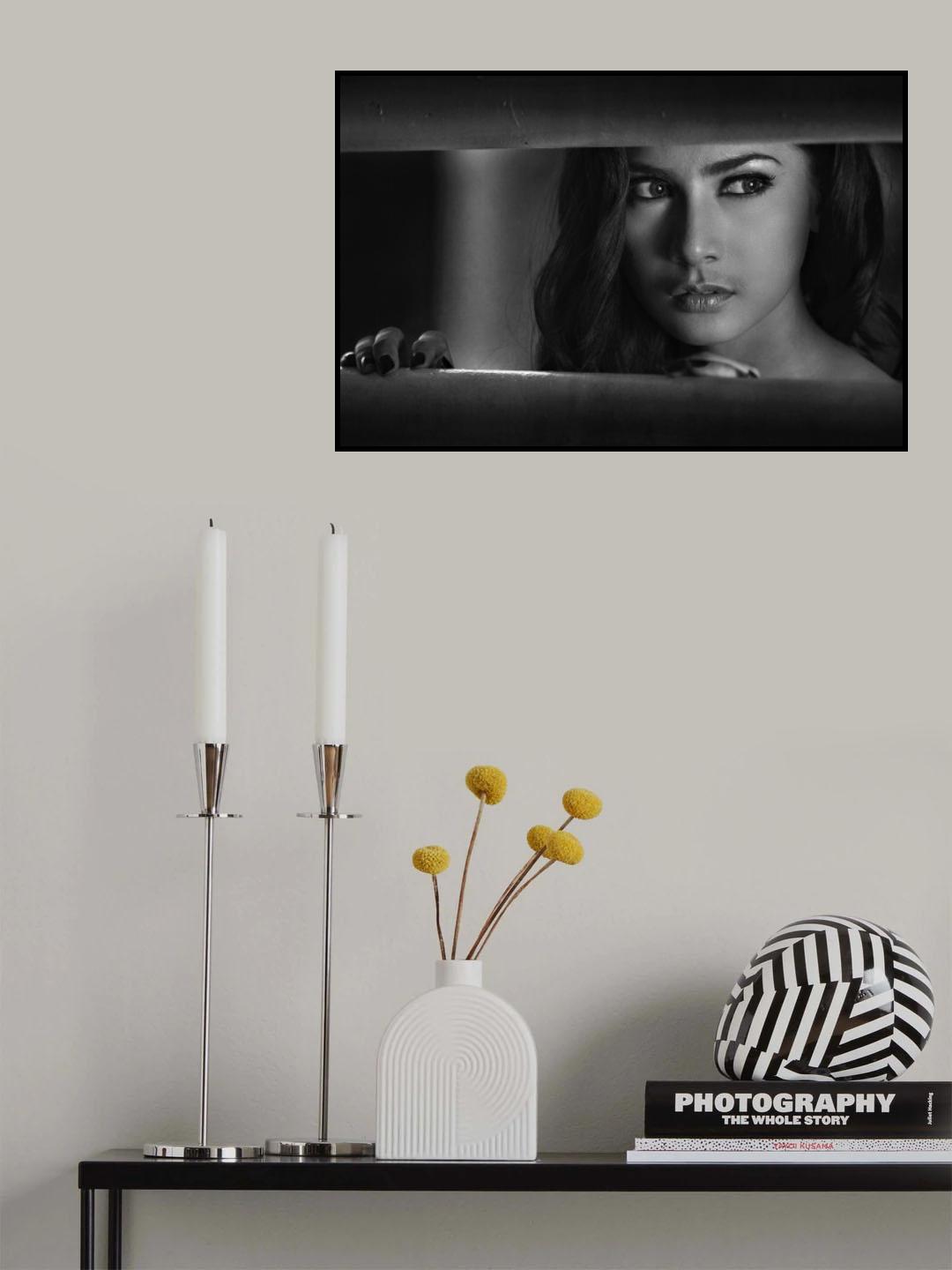 peeking Poster och Canvastavla